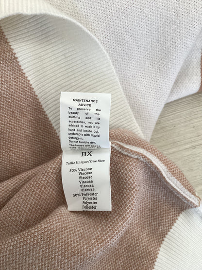 Moewy, cream and beige sweater, One size