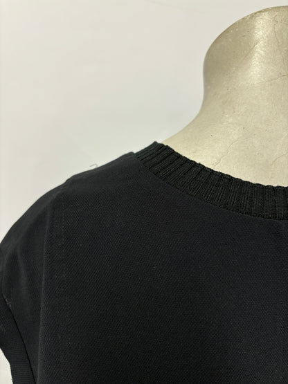 Malene Birger Black Loose Fit Long Tunic Top 10/38