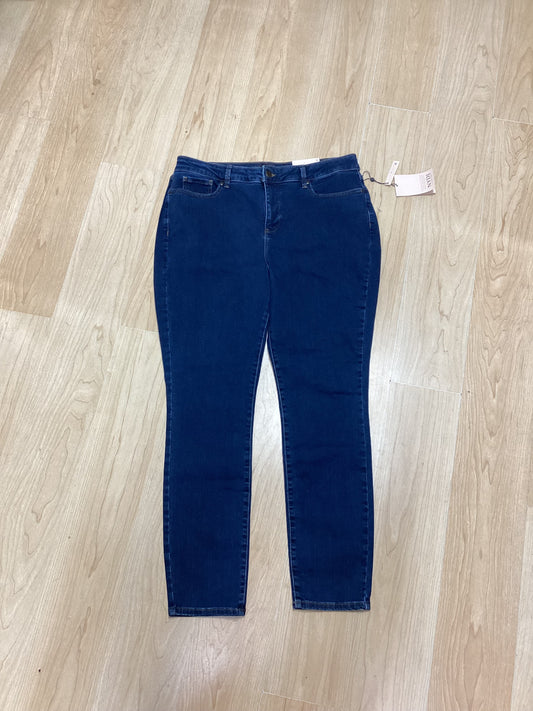 Ladies NYDJ AMI SKINNY Blue Jeans Size UK16