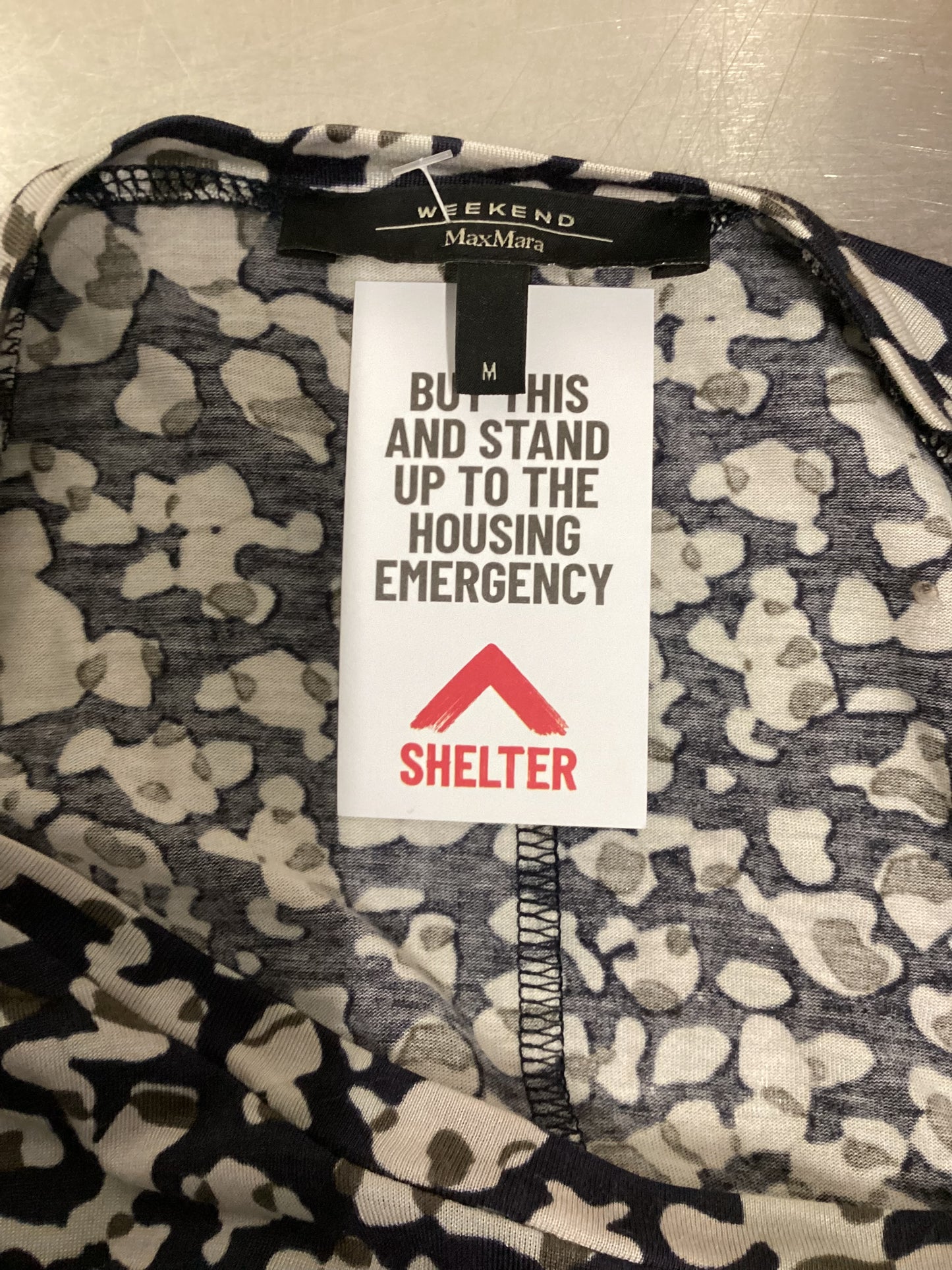 Max Mara Navy Blue Silk/Cotton Dress Size M