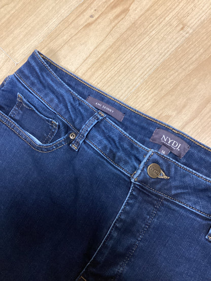 Ladies NYDJ AMI SKINNY Blue Jeans Size UK 20
