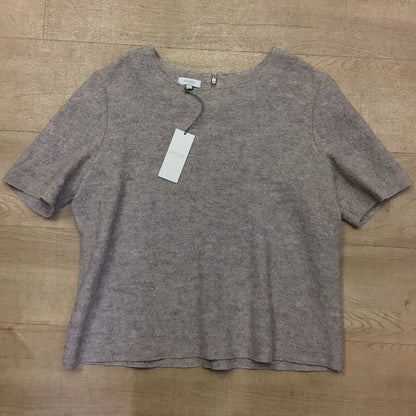 BNWT Hobbs Beige Marl Top 40% Wool Size 16