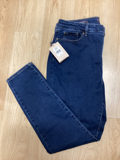 Ladies NYDJ AMI SKINNY Blue Jeans Size UK 20