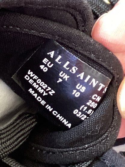 ALLSAINTS Men’s Black High-tops size 7