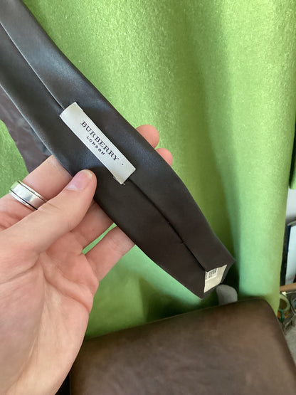 Burberry Two Tone Silk Tie