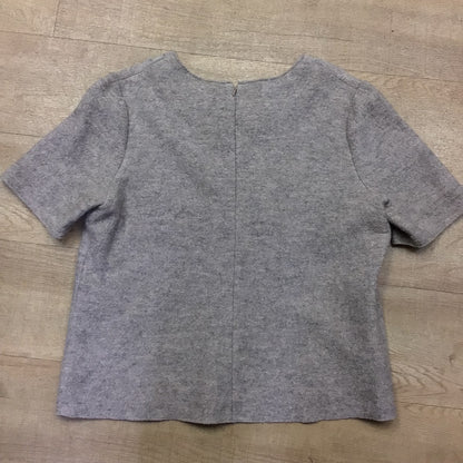 BNWT Hobbs Beige Marl Top 40% Wool Size 16