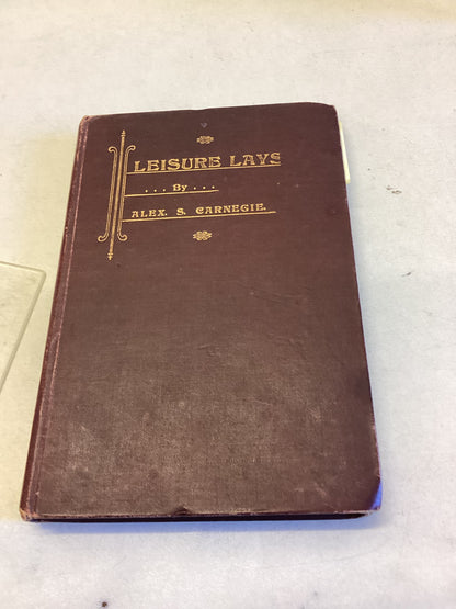 Leisure Lays By Alex S Carnegie