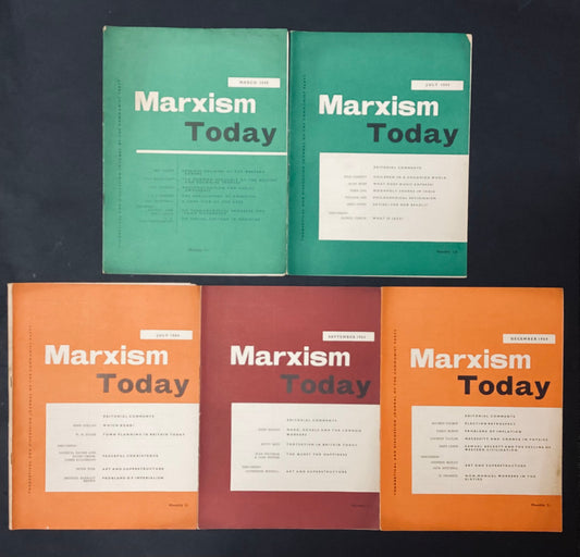 Marxism Today - 5 Issues 1960-1964