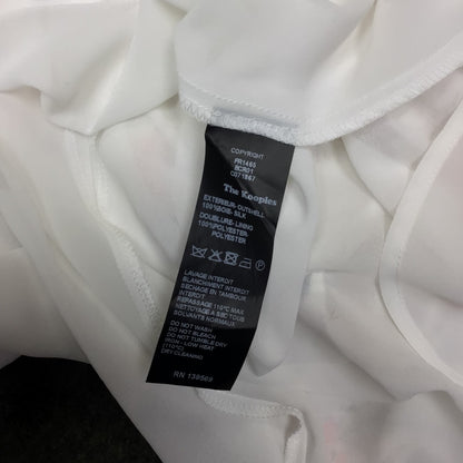 BNWT The Kooples Pink & White Floral Dress 100% Silk Size XXS