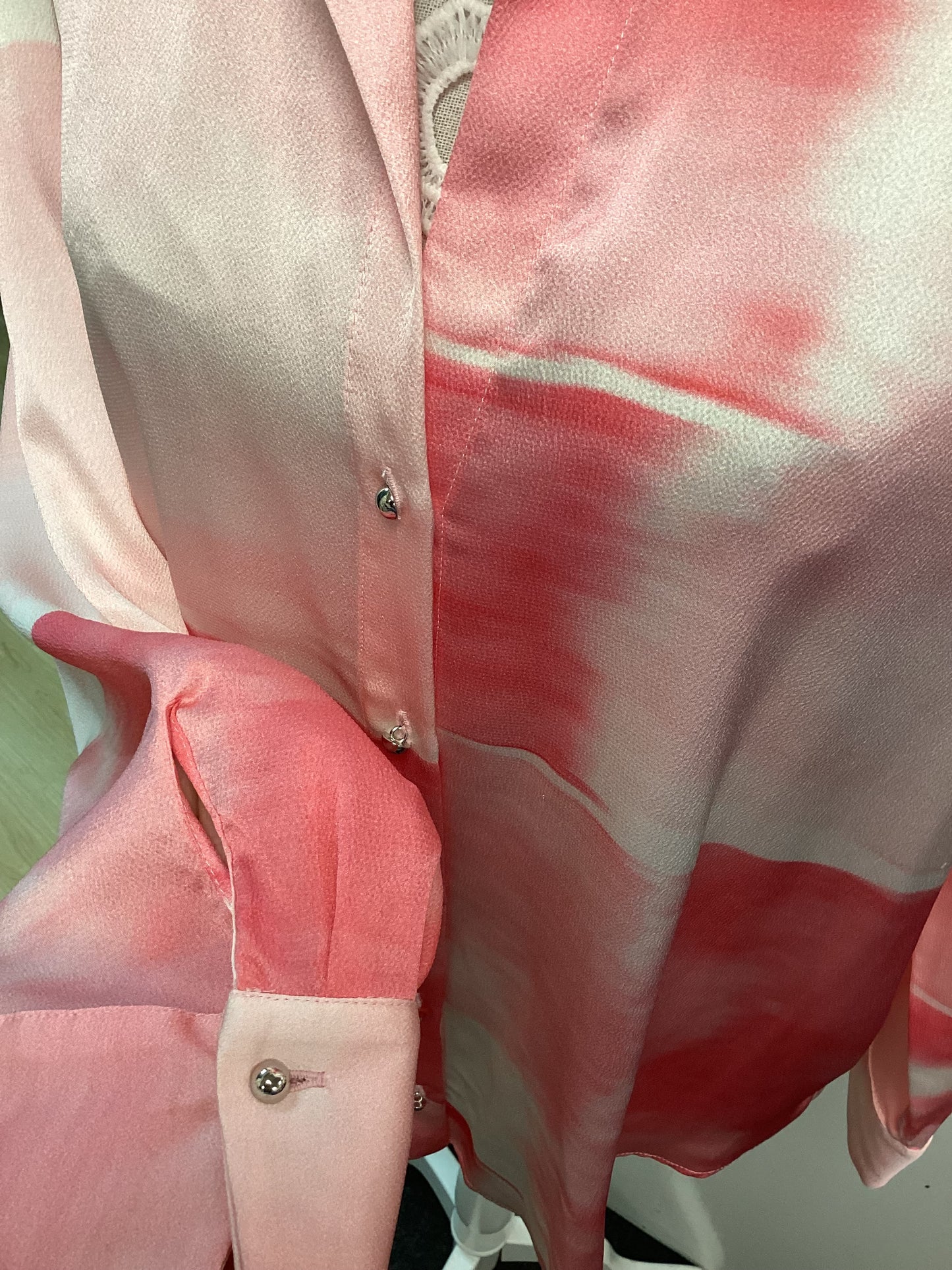 BNWT Women’s Pink Zara Blouse - Size L