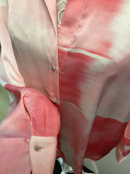 BNWT Women’s Pink Zara Blouse - Size L