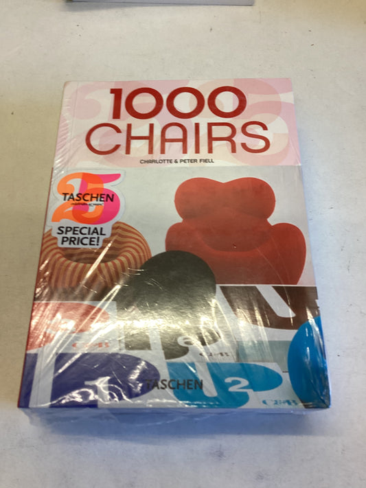 1000 Chairs Charlotte and Peter Fiell Taschen Celebrates 25 Years Special Edition