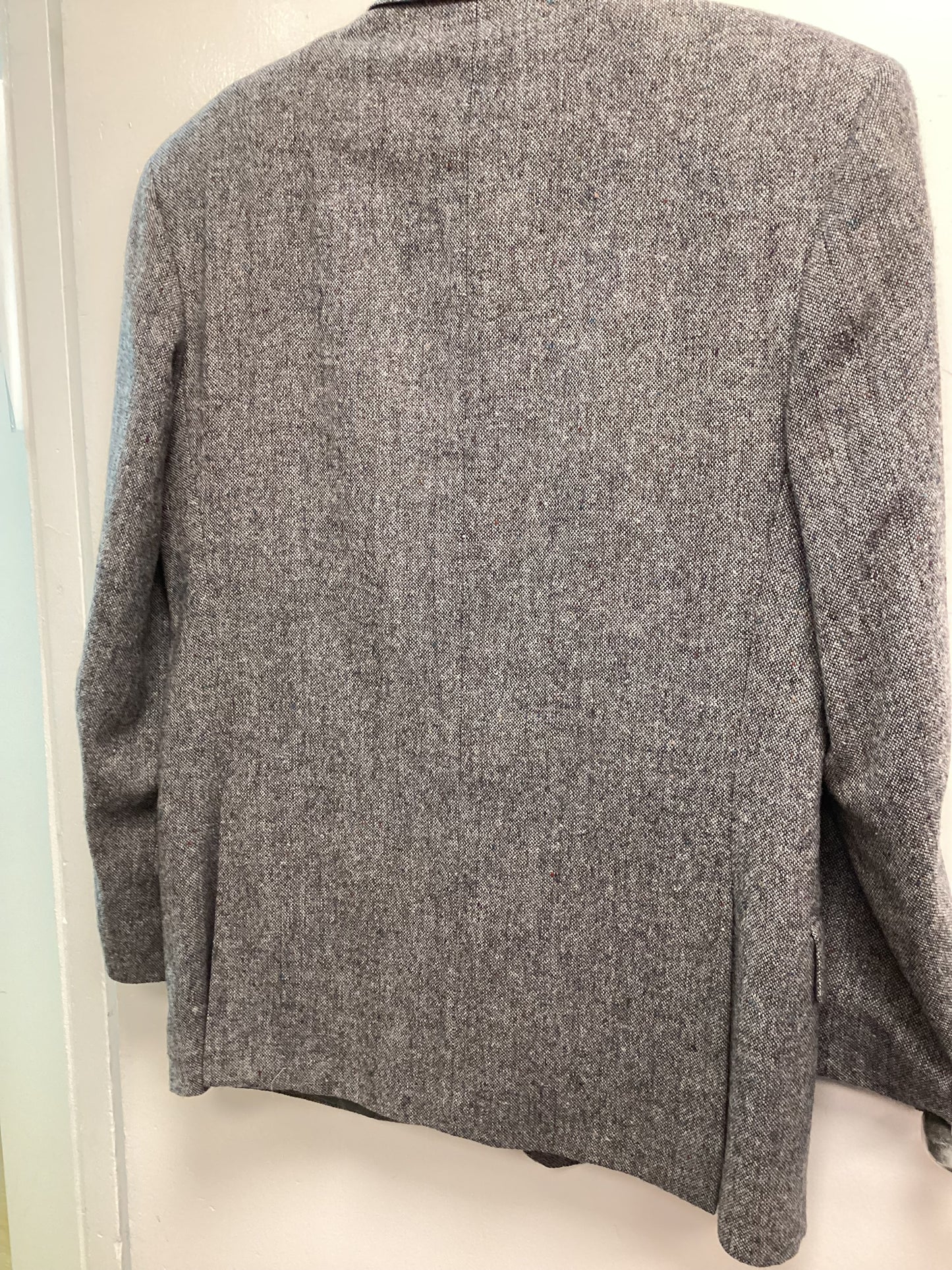 Men’s Donegal Tweed Jacket - Size 38 Grey