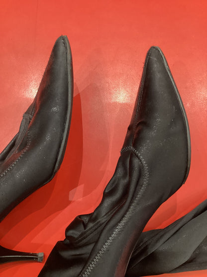 Stella McCartney Black Long Boot Size 39.5