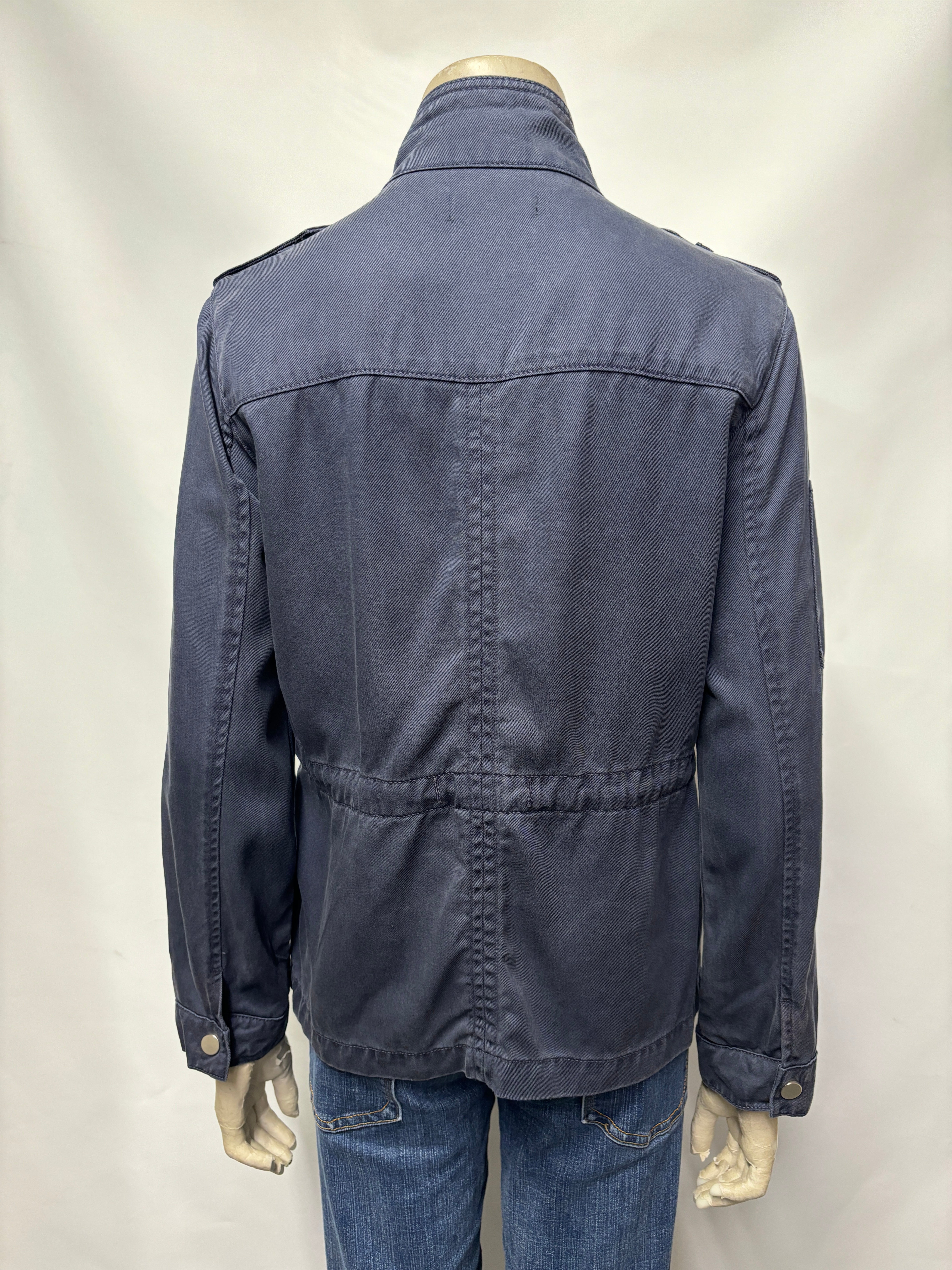 Mint velvet navy jacket best sale