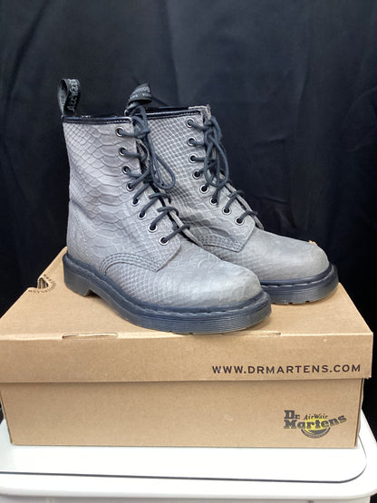 Dr. Martens Women’s Boots Python Grey size 4
