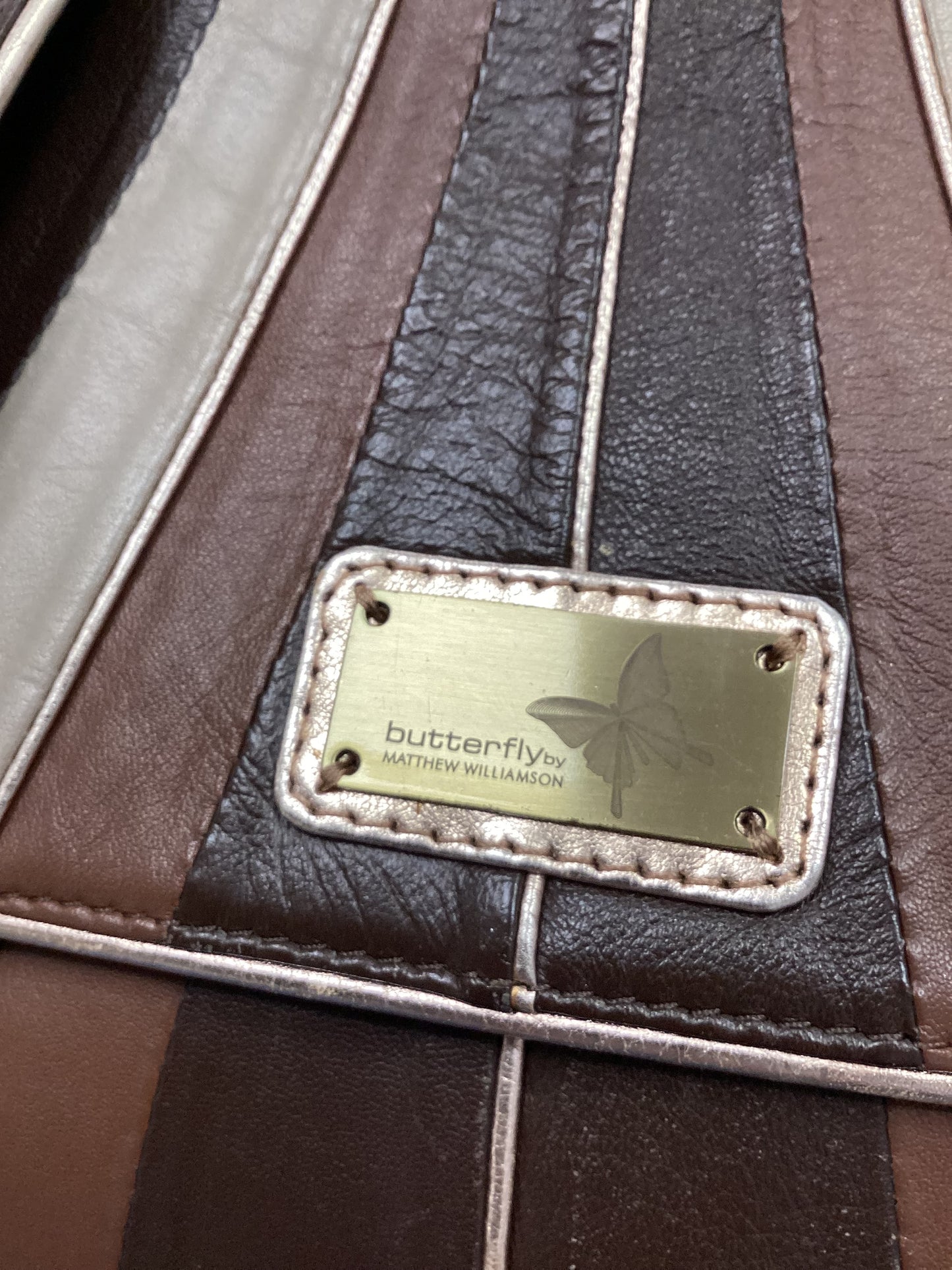 Women’s Brown Butterfly by Matthew Williamson Handbag