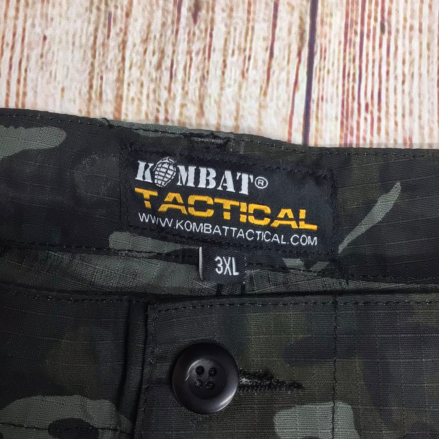 BNWT Kombat Tactical ACU Black Camo Shorts Size XXXL