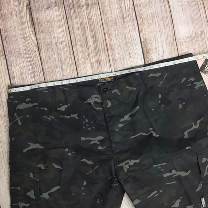 BNWT Kombat Tactical ACU Black Camo Shorts Size XXXL