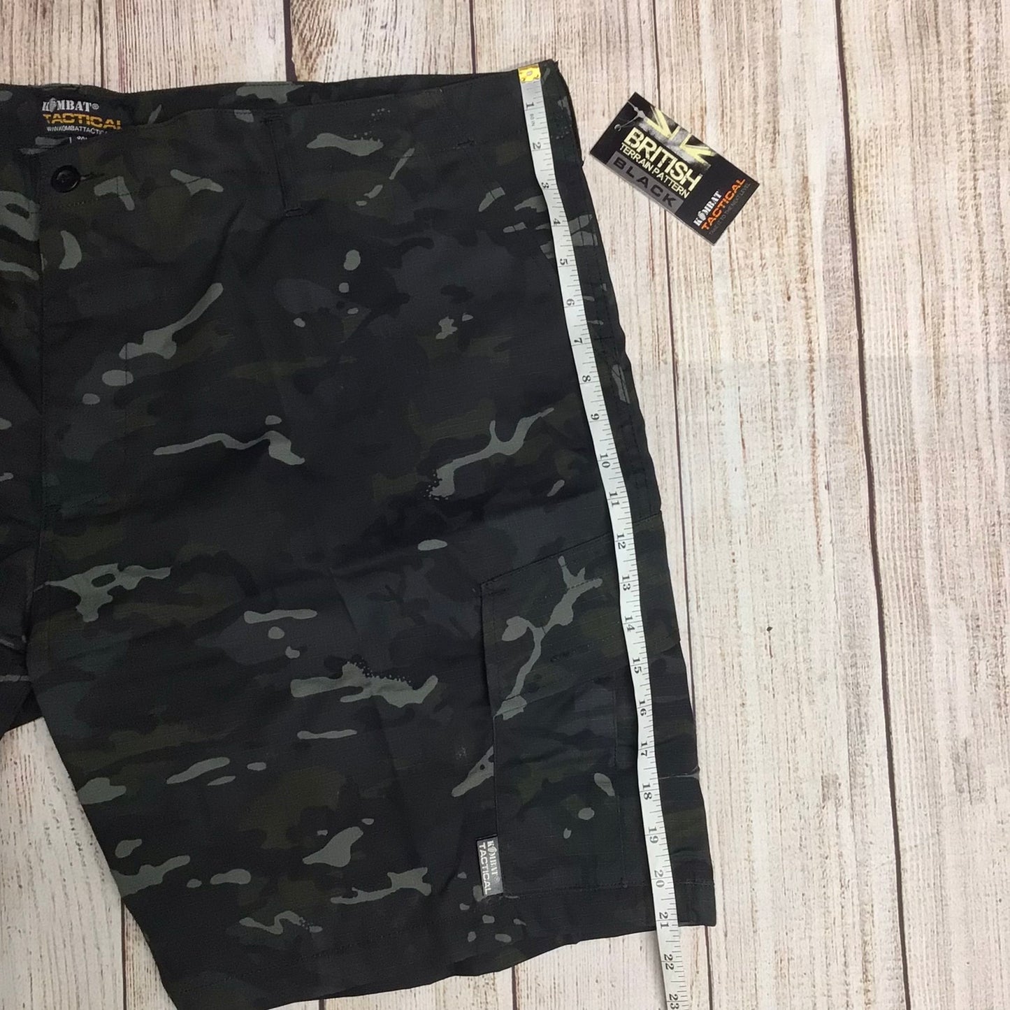 BNWT Kombat Tactical ACU Black Camo Shorts Size XXXL