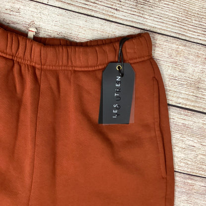 BNWT Les Tien Orange 100% Cotton Joggers Size XS