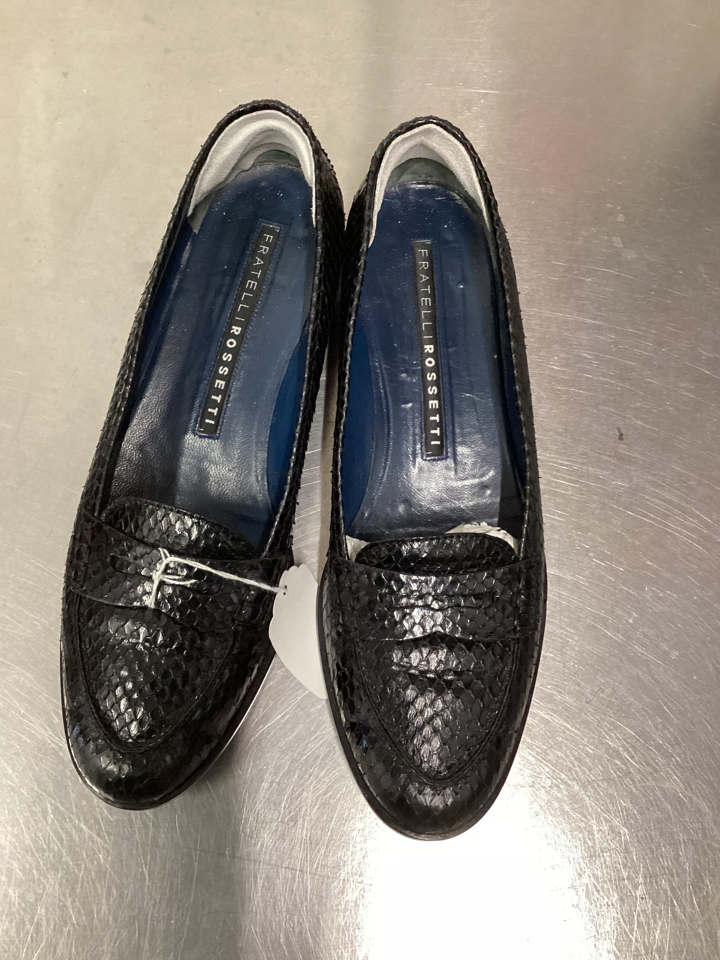 Fratelli Rossetti Black Loafers Size 39.5(6.5)