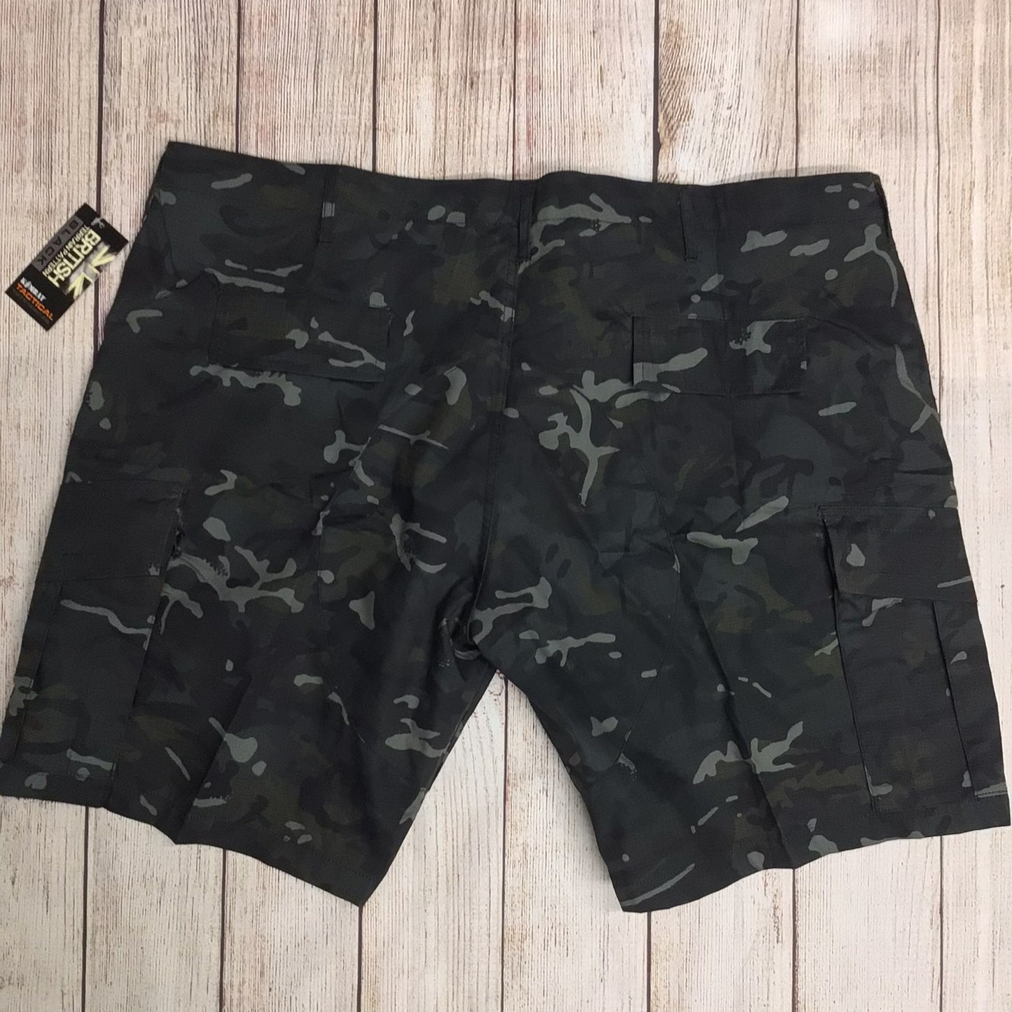 BNWT Kombat Tactical ACU Black Camo Shorts Size XXXL