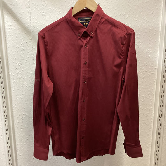 Pamirass Red Long Sleeve Shirt Size S