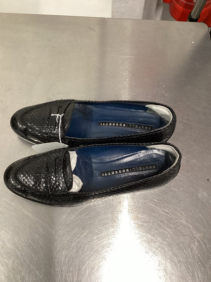 Fratelli Rossetti Black Loafers Size 39.5(6.5)