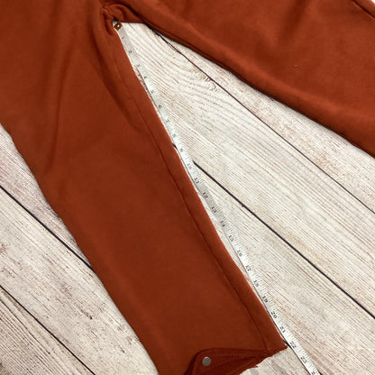 BNWT Les Tien Orange 100% Cotton Joggers Size XS