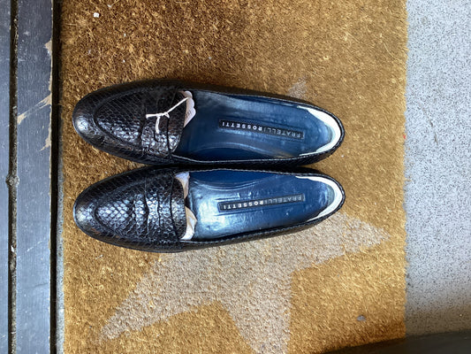 Fratelli Rossetti Black Loafers Size 39.5(6.5)