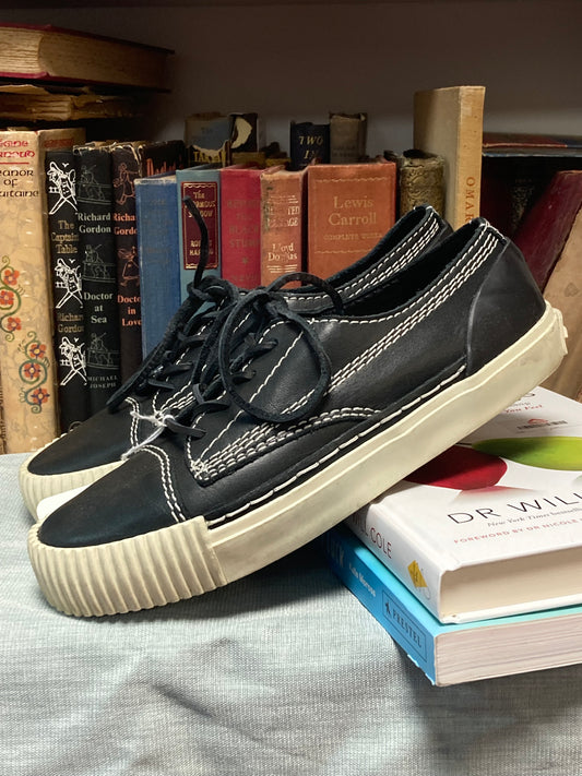 Alexander Wang Black Perry Low Top Trainers EU 39