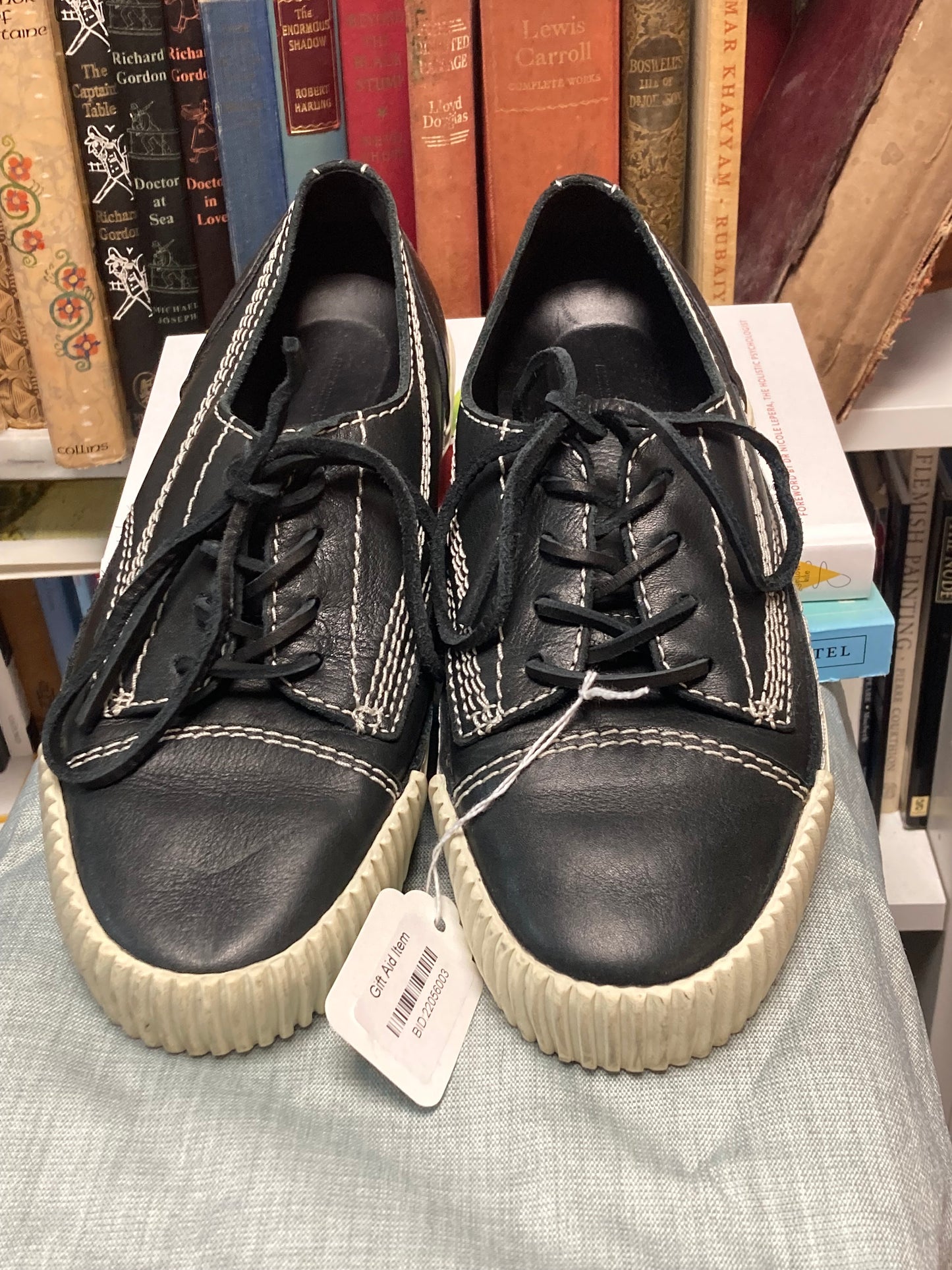 Alexander Wang Black Perry Low Top Trainers EU 39