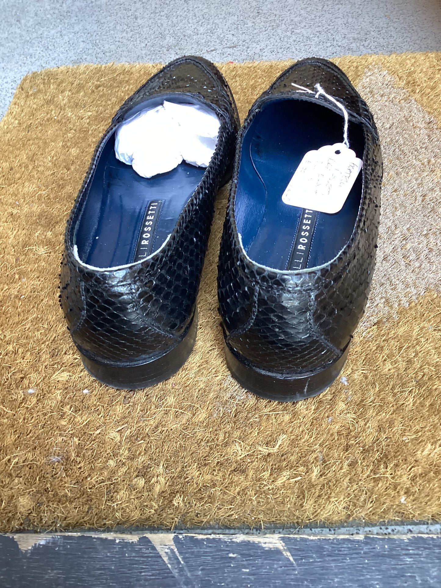 Fratelli Rossetti Black Loafers Size 39.5(6.5)