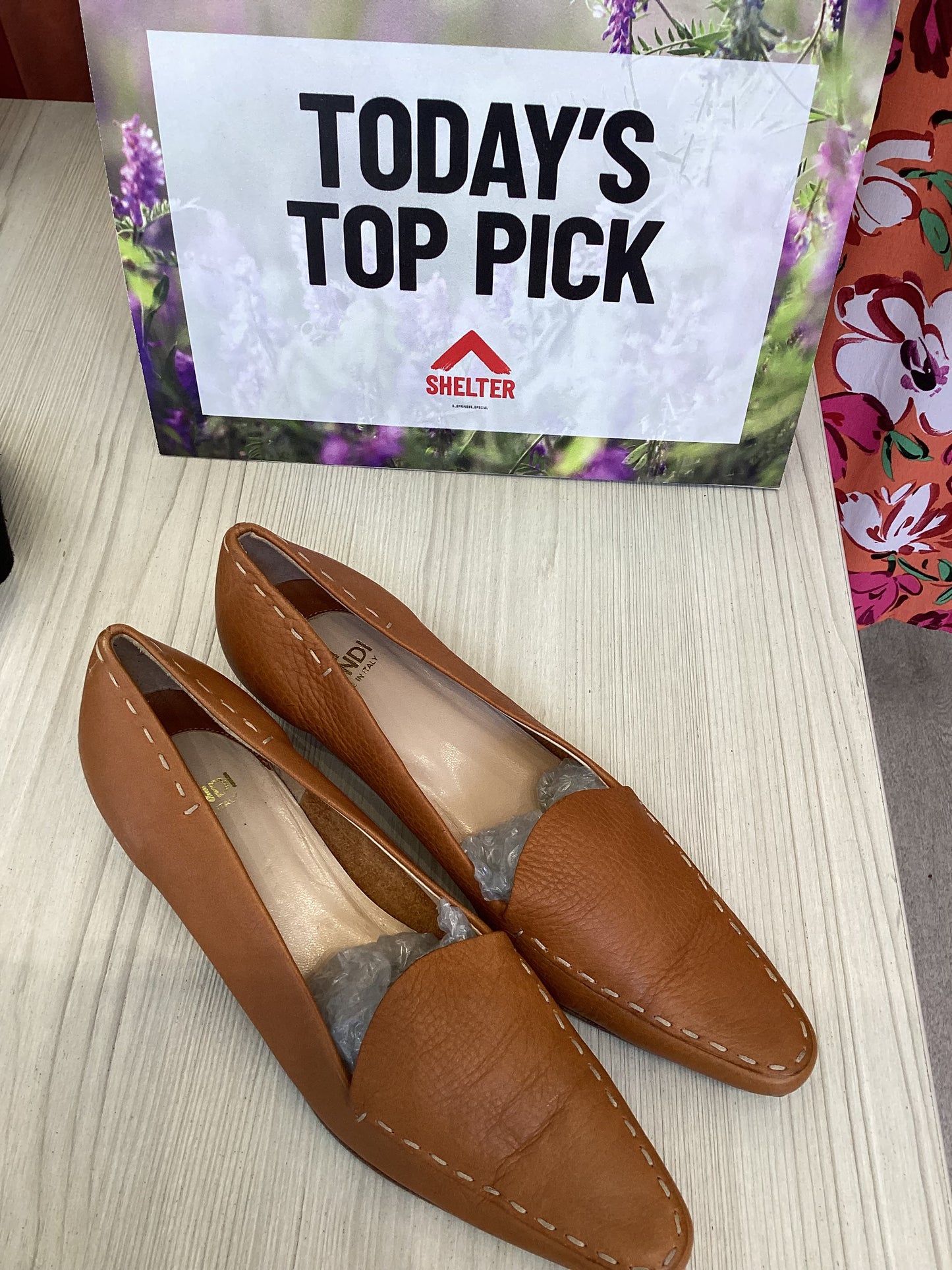 Fendi Tan Heels Size37(4)