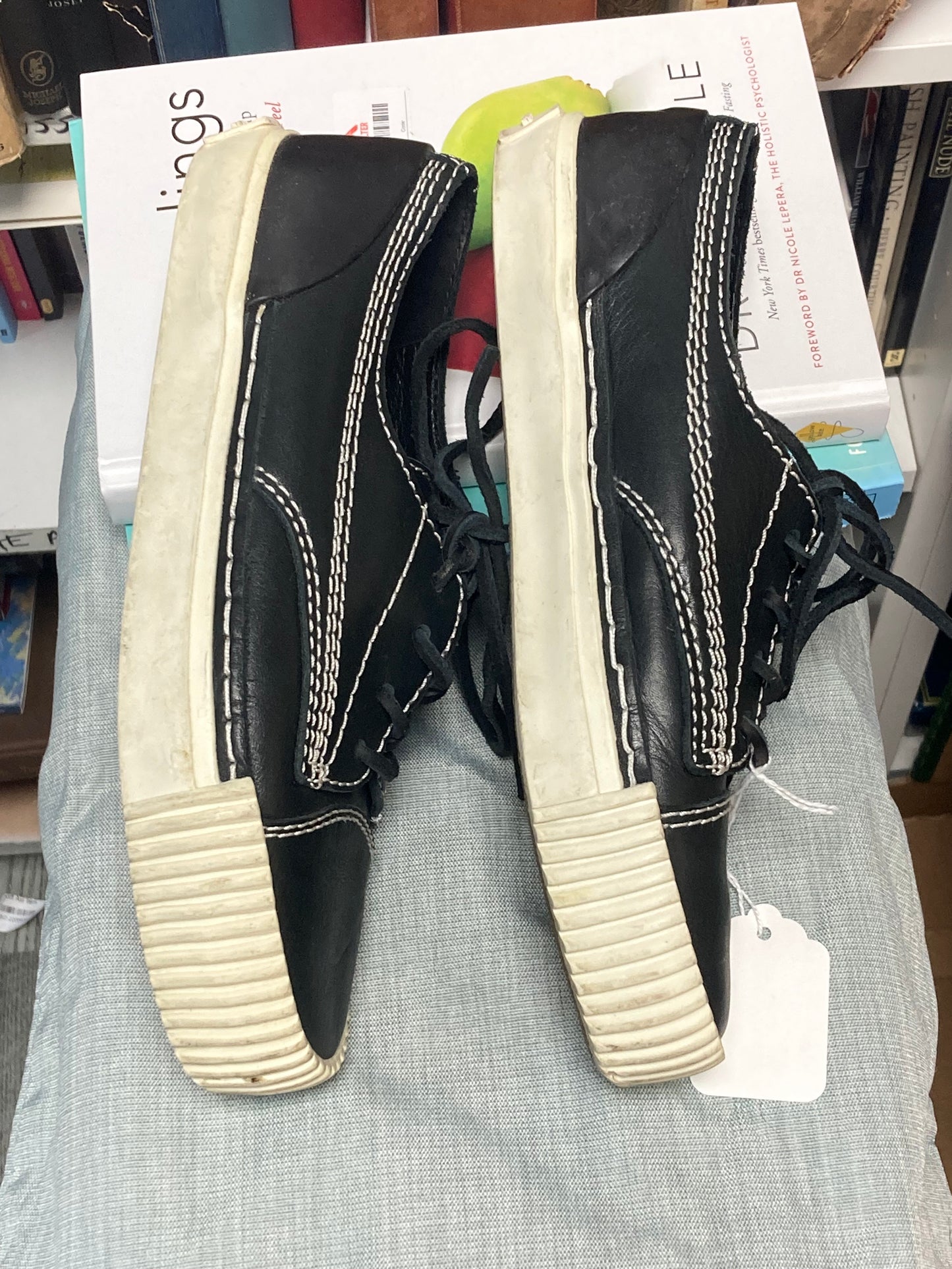 Alexander Wang Black Perry Low Top Trainers EU 39