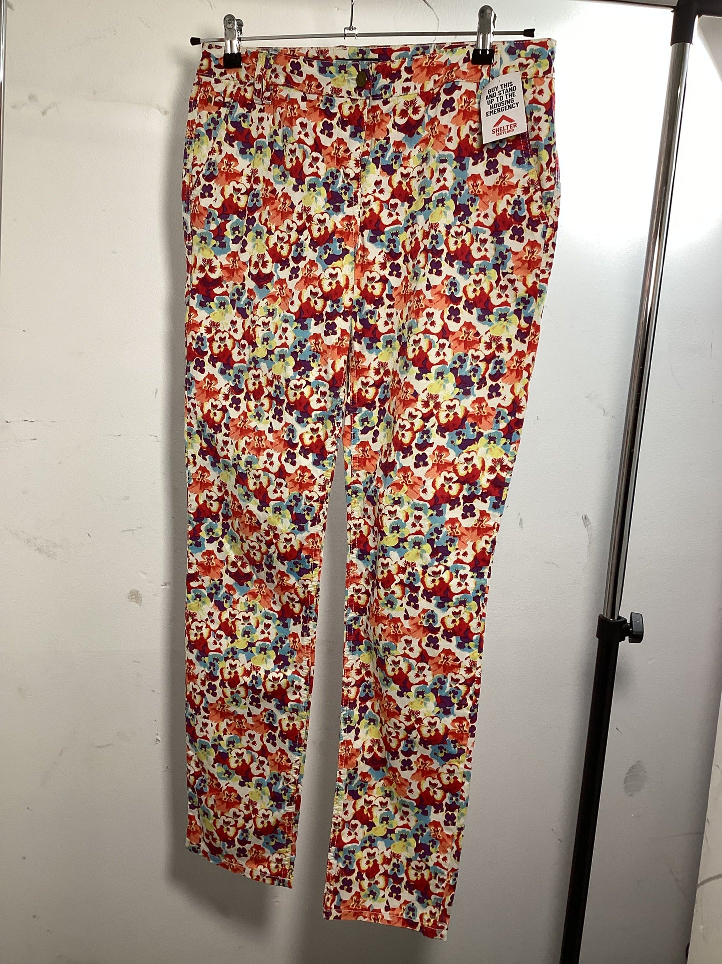 Tommy Hilfiger Floral Jeans Size 8