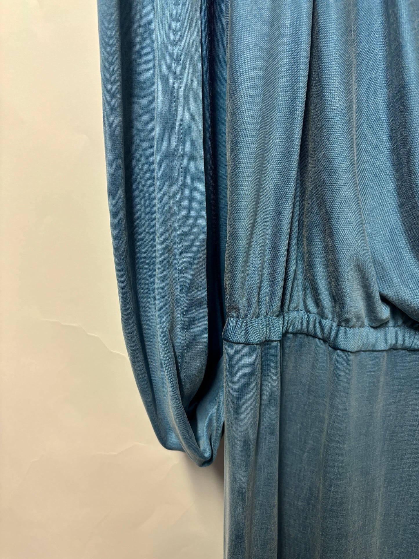 Temperely London Blue Draped Occasion Dress 12