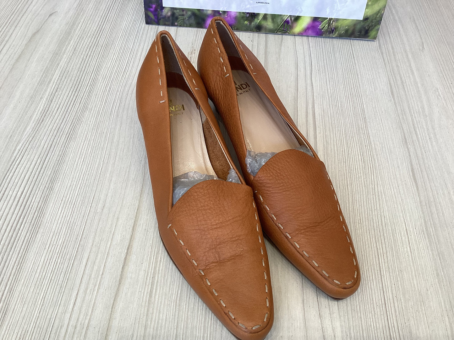 Fendi Tan Heels Size37(4)