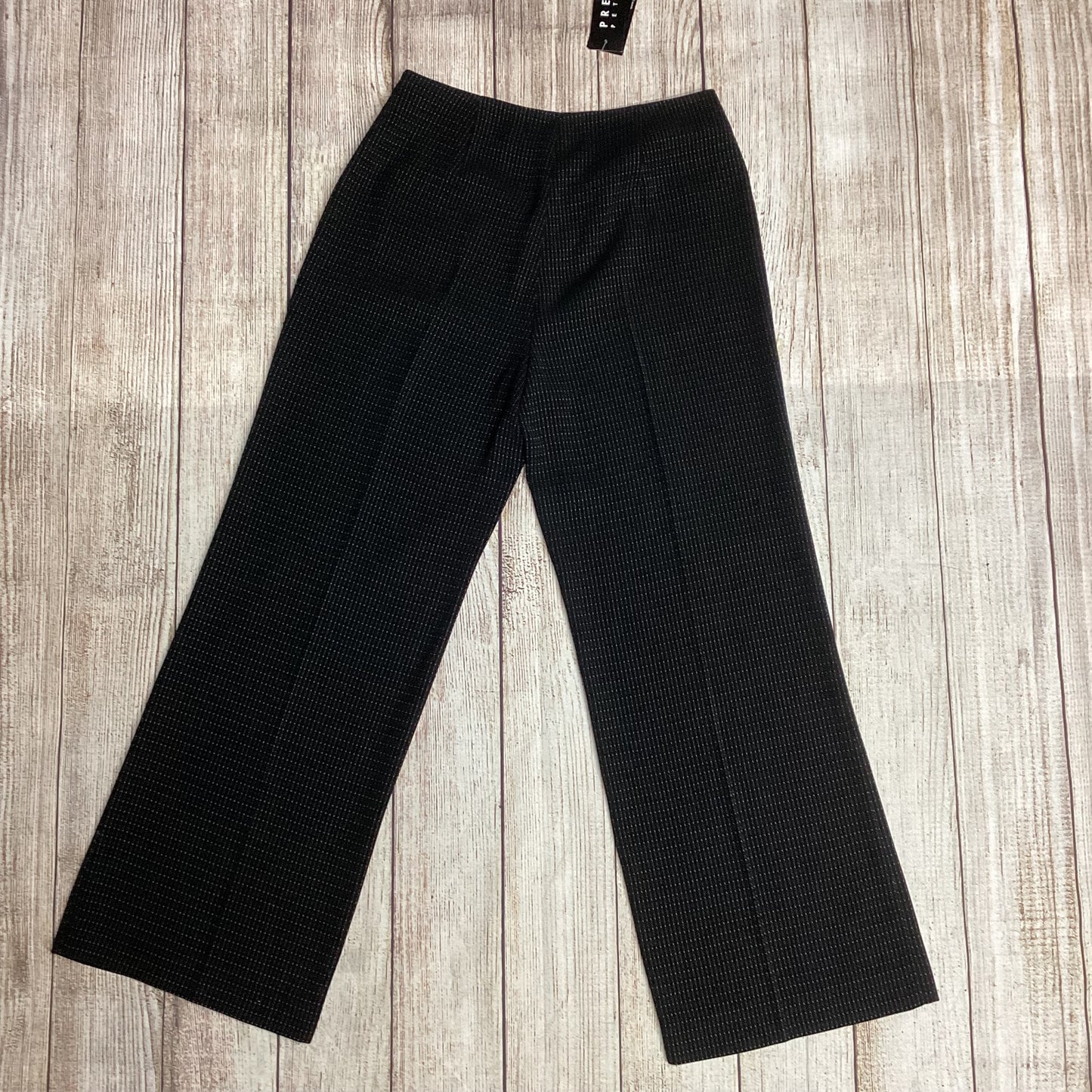 BNWT John Lewis Precis Petite Black Smart Trousers Size 12