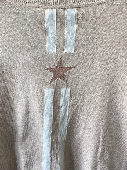 Mint Velvet Beige Tunic Knit Size M