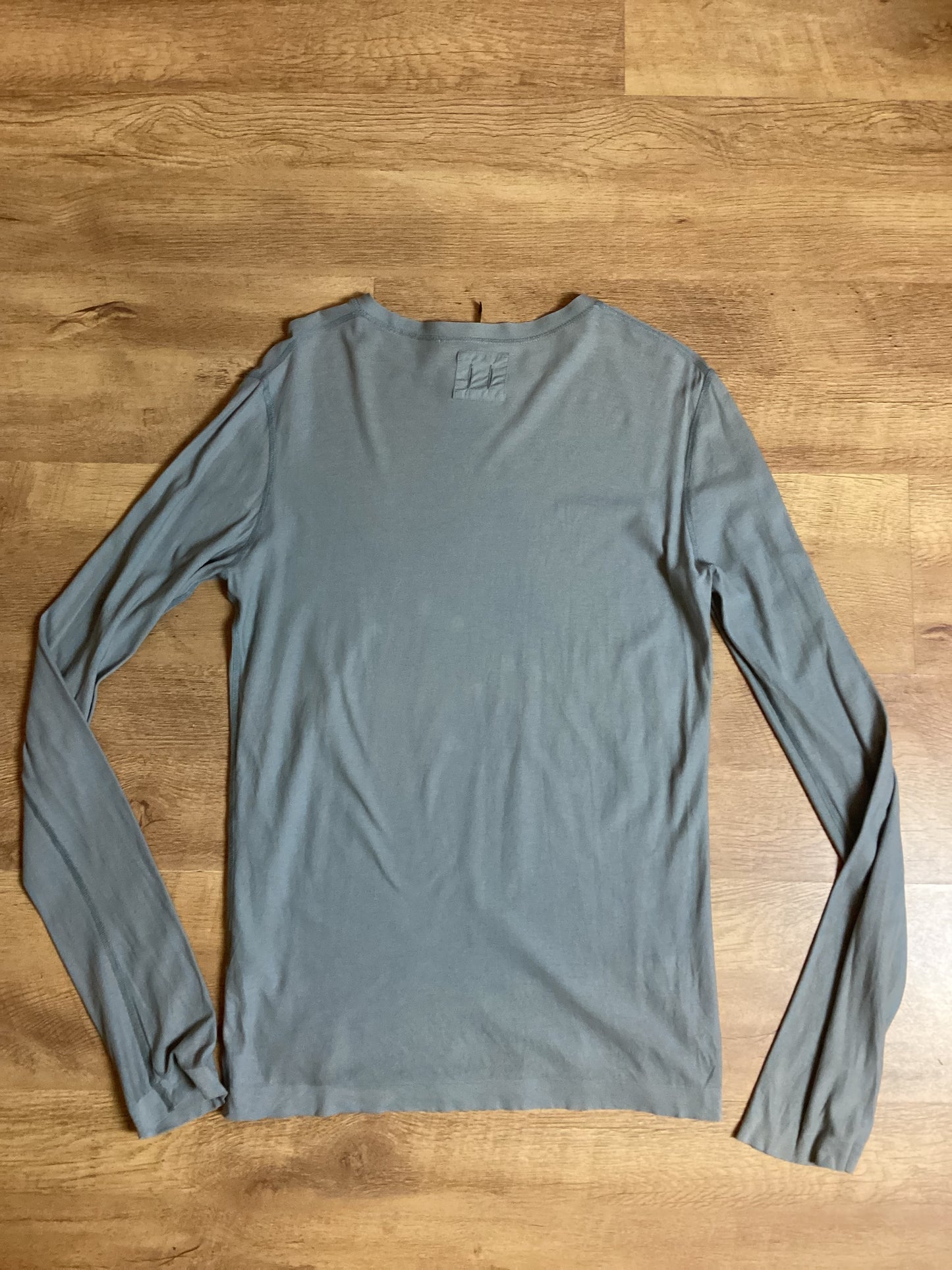 Hannes Roether 100% Cotton Grey Top Size S