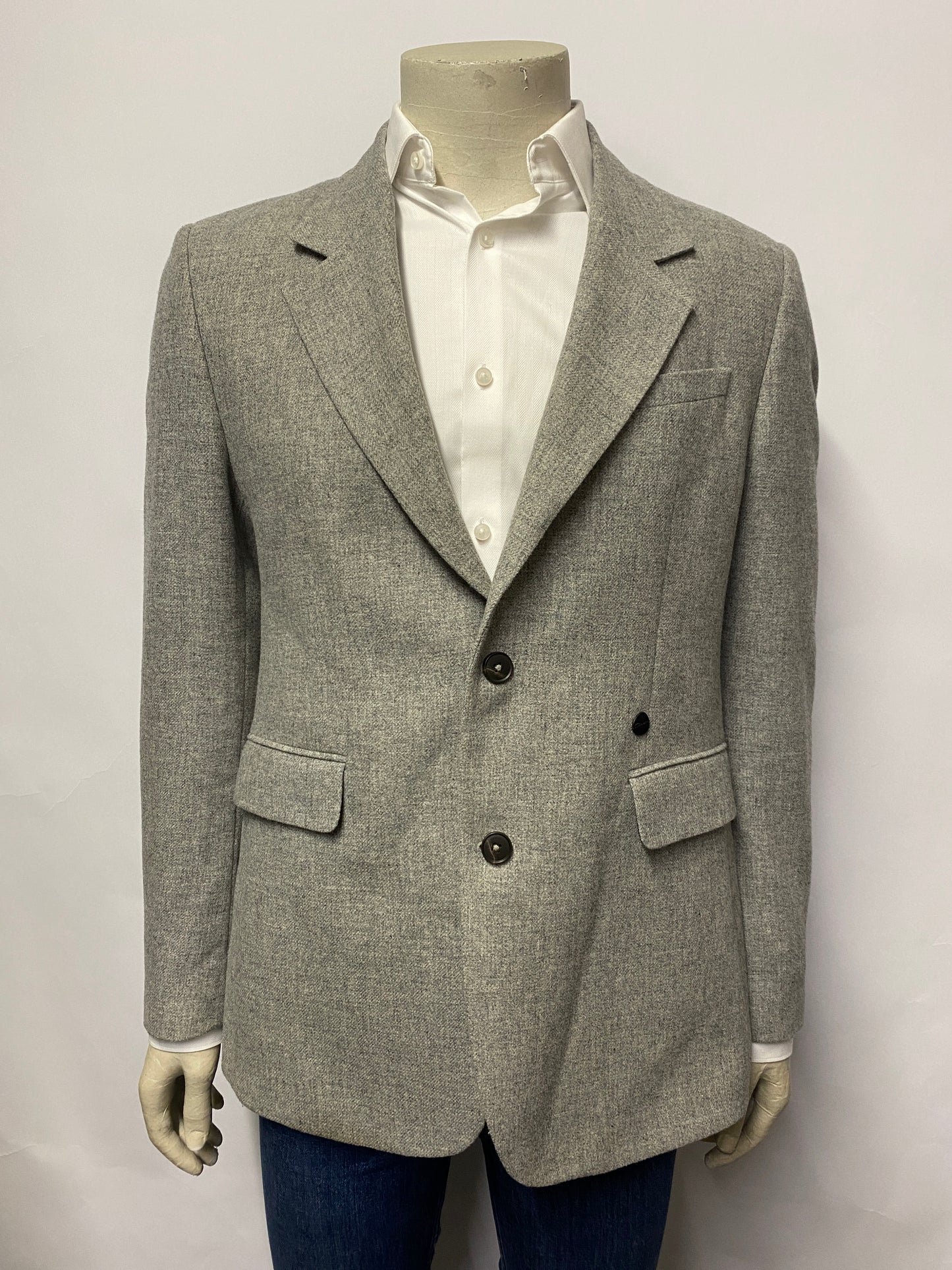 Superdry Studios Grey Two Button Blazer
