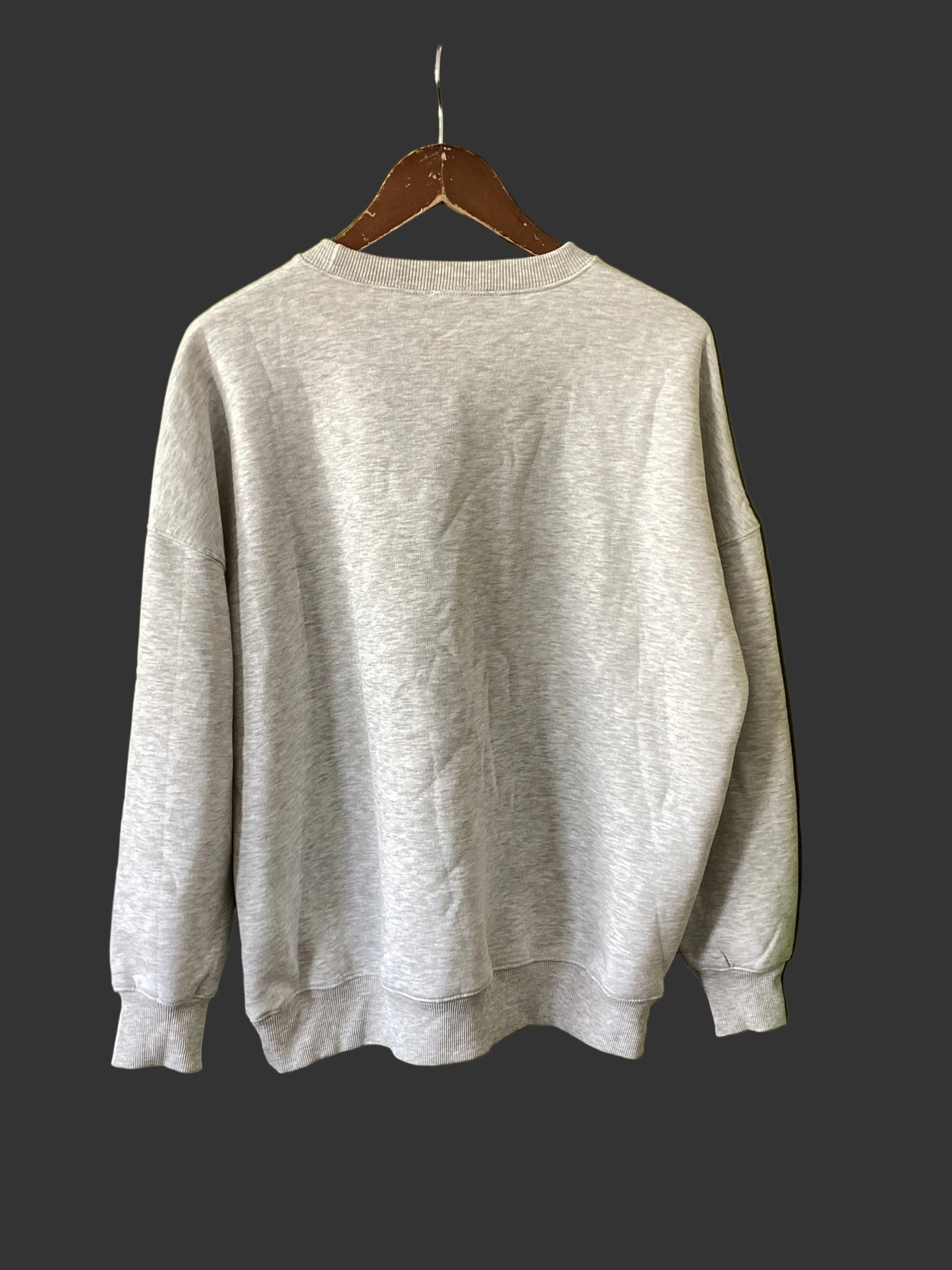 Mint Velvet Grey Heart Sweatshirt Size L