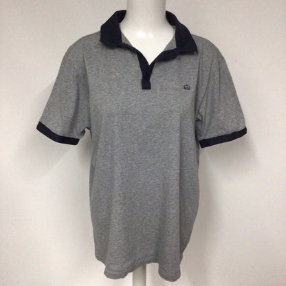 Merc London Arundel Grey 100% Cotton Polo Shirt Size XL