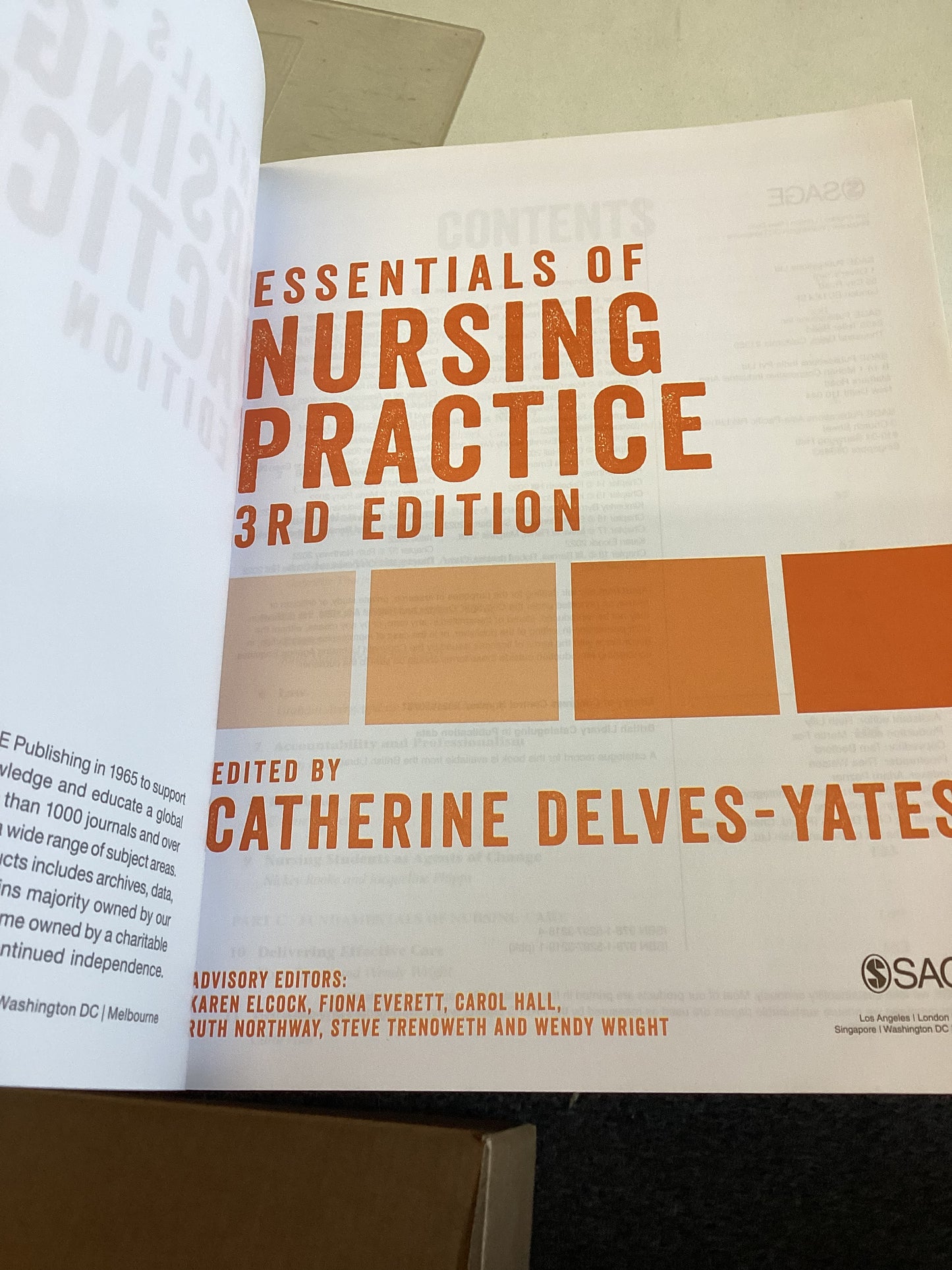 Essentials Of Nursing Practice 3rd Edition Edited By Catherine Delves Yates