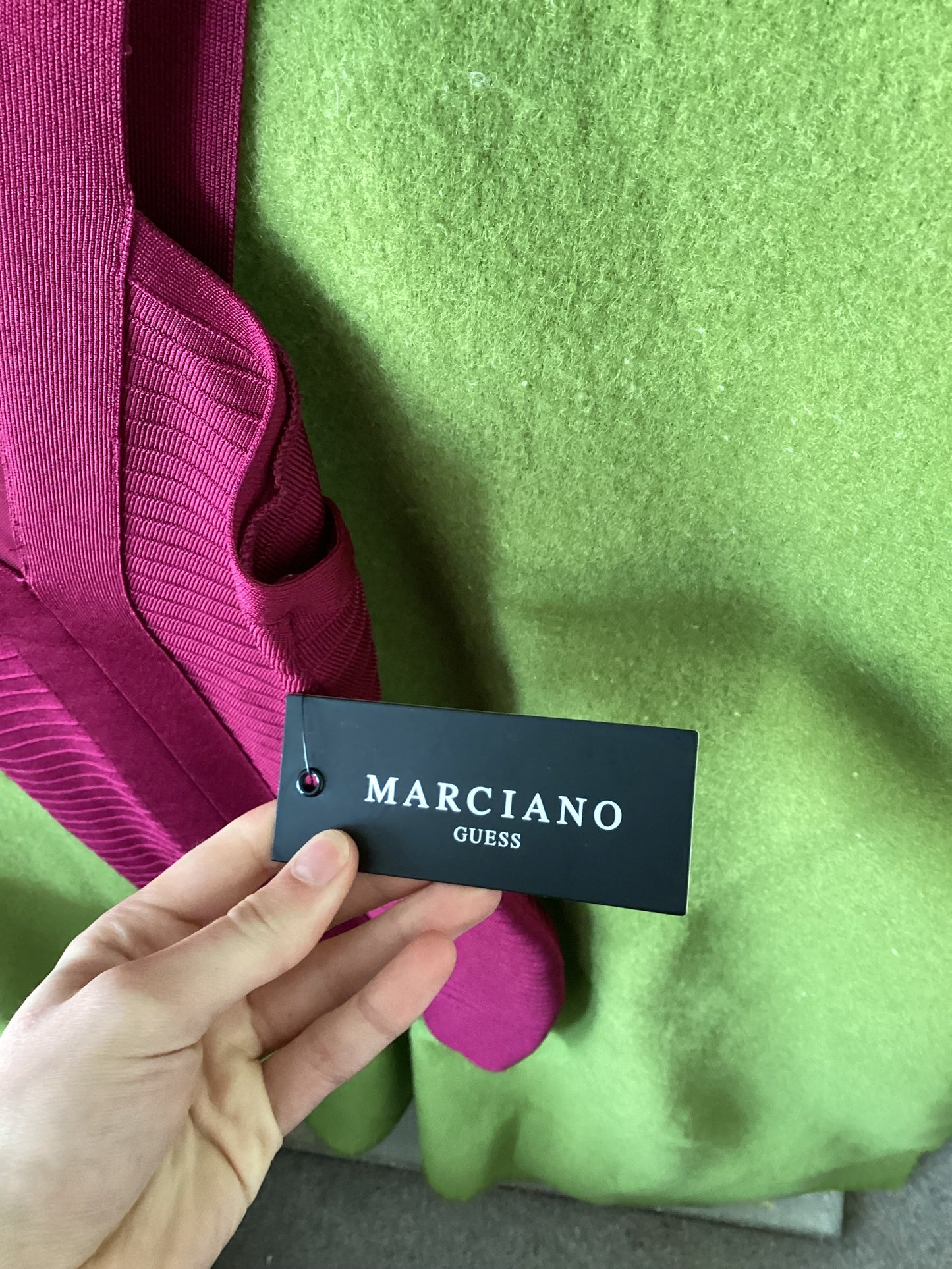 Marciano Guess Pink Salma Bandage Dress Size XS