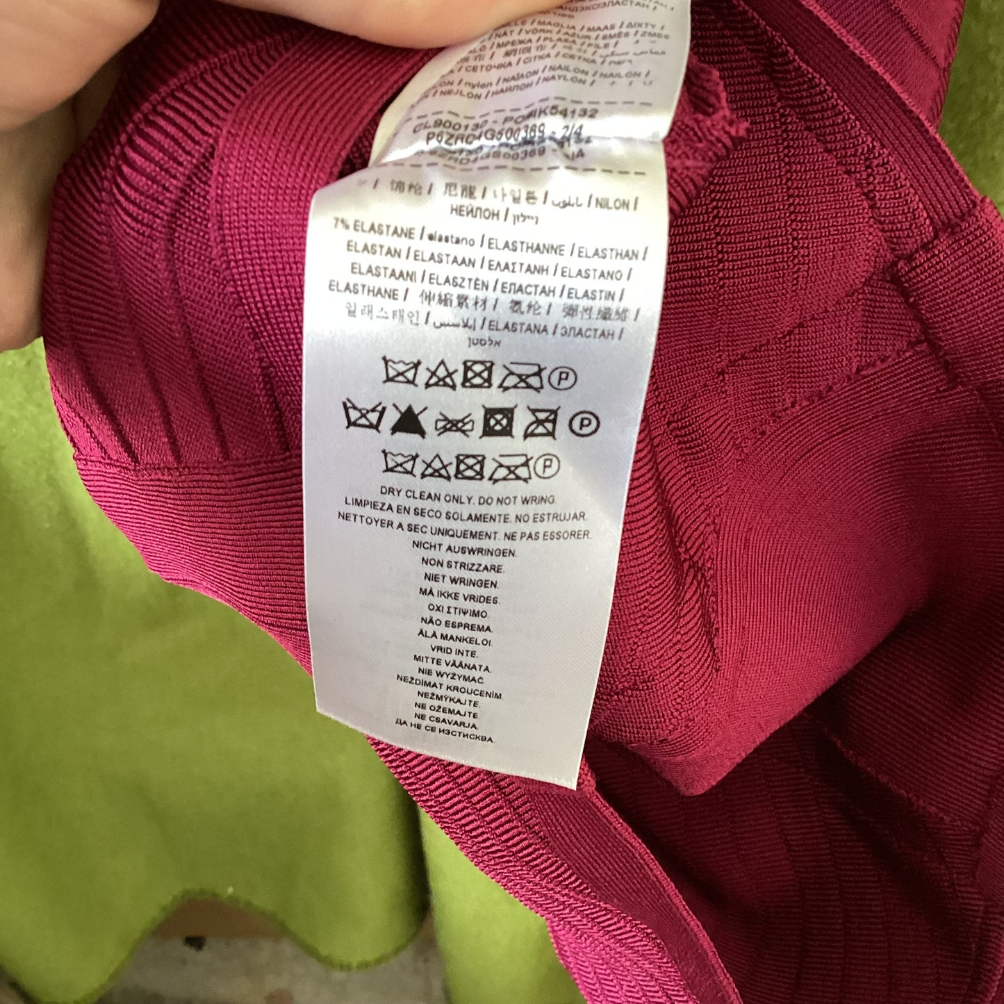 Marciano Guess Pink Salma Bandage Dress Size XS