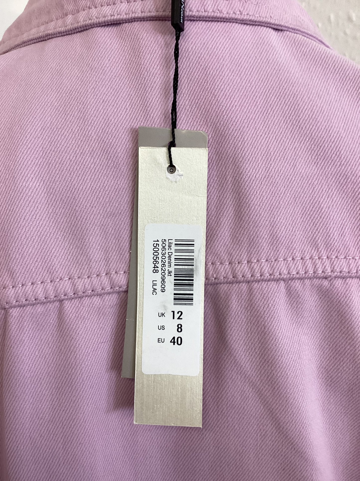 BNWT Roman Lilac Denim Jacket, size UK12