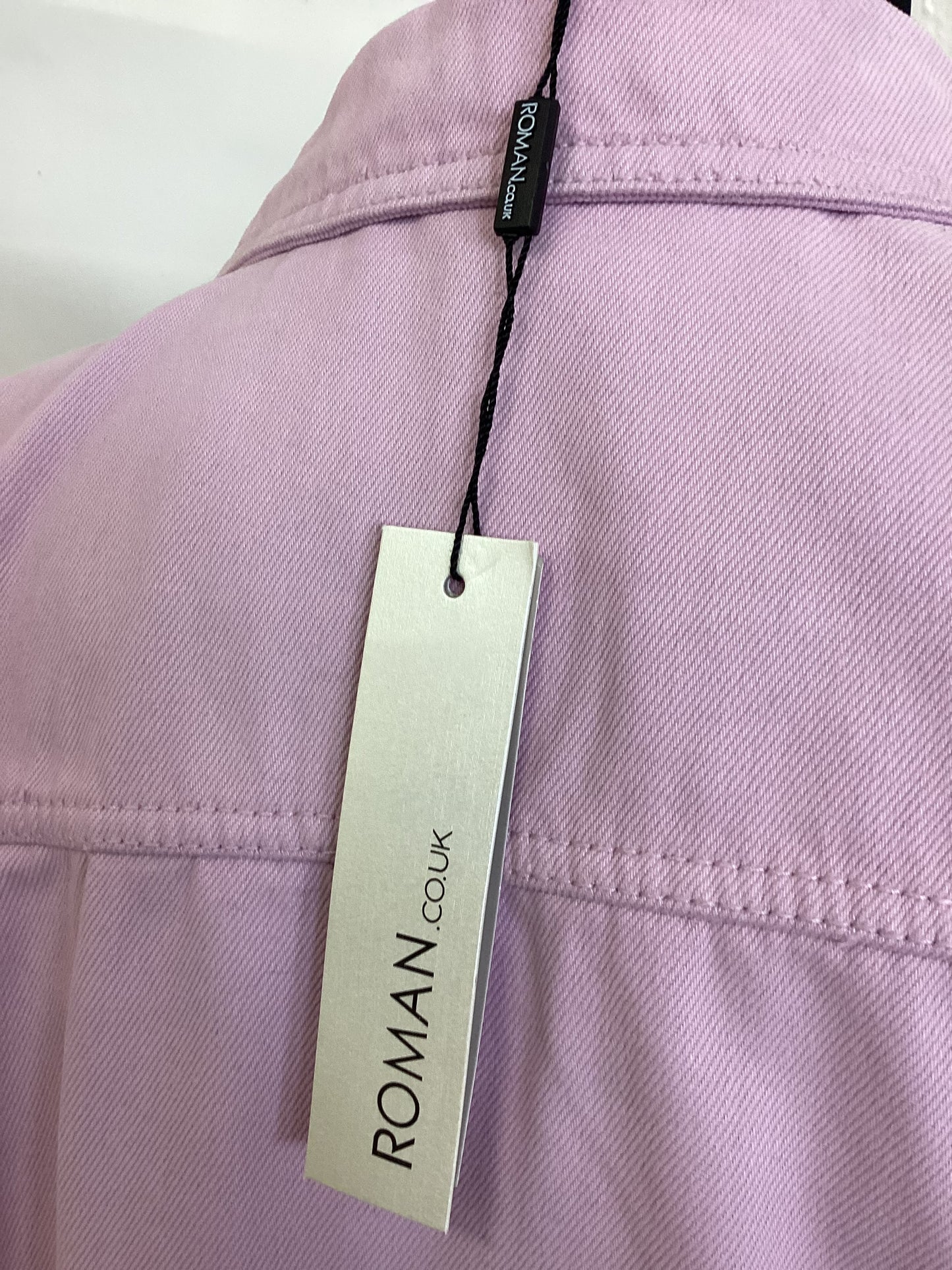 BNWT Roman Lilac Denim Jacket, size UK12